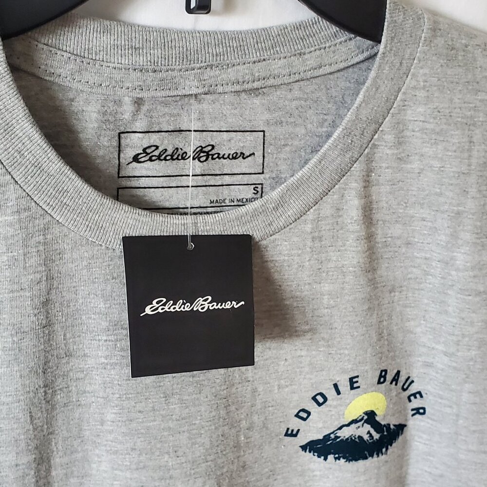 SALE!!! NWT! -2 Eddie Bauer Outdoor Outfitters Men's Crew Shirts Size: S - Picture 10 of 10